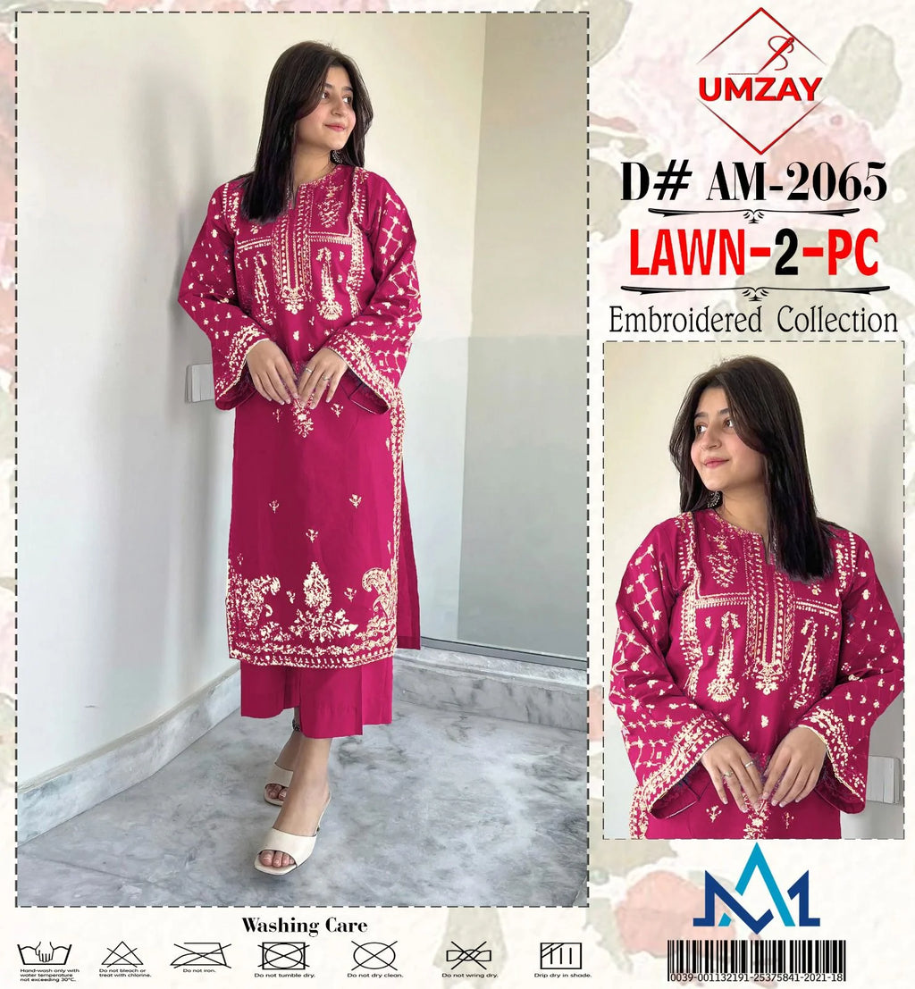 Unstitched - Urge Lawn 2 PC Embroidered Collection