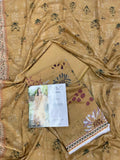 Florent Printed Lawn 3 PC - Beige