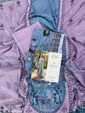Florent Printed Lawn 3 PC - Light Lavender
