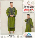 Unstitched - Urge Lawn 2 PC Embroidered Collection