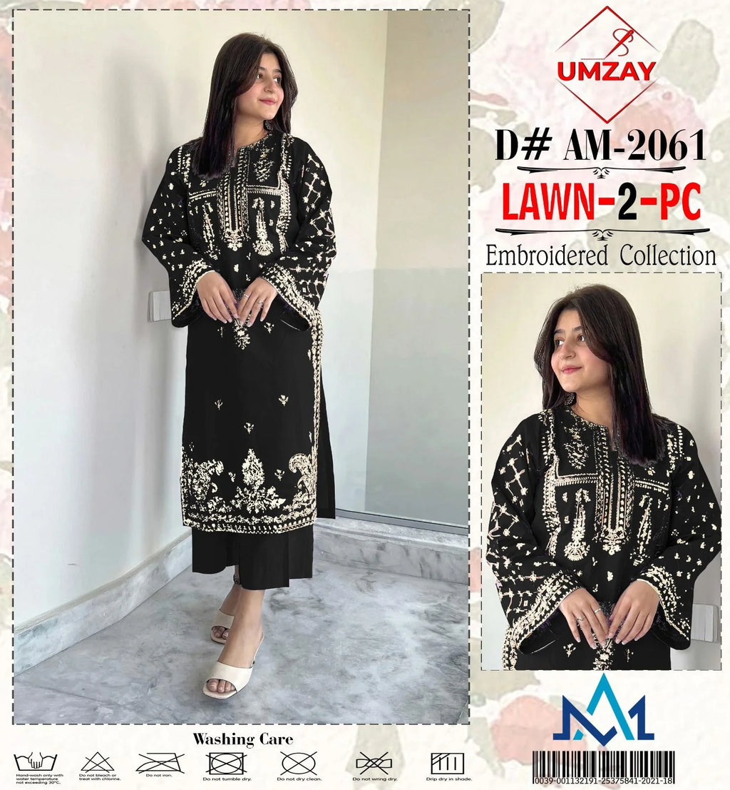 Unstitched - Urge Lawn 2 PC Embroidered Collection