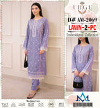 Unstitched - Urge Lawn 2 PC Embroidered Collection