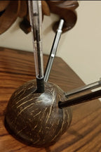 Coconut Shell Pen/Pencil Holder